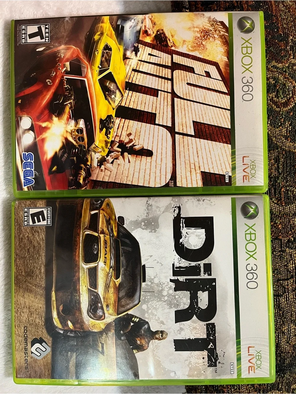 Full Auto and Dirt game bundle for Xbox 360